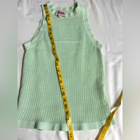 SOLID & STRIPED Pistachio Green CARSON Ribbed Fitted Tank Top size M - Picture 12 of 12